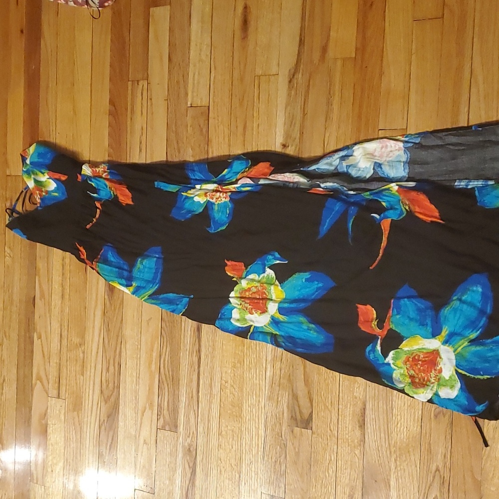 Forever 21 Rainbow Floral Dress